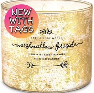 Bath and body works marshmallow fireside candle